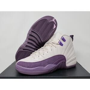 Air Jordan 12 Retro GS DESERT SAND 510815-001 Size 5y PRE-OWNED